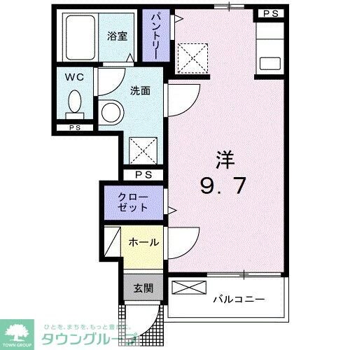 シャン　ド　フルールの物件内観写真
