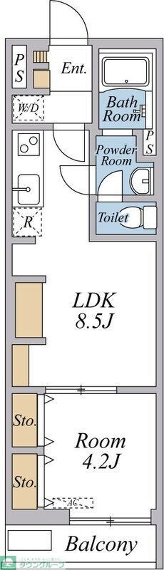 リブリ・北綾瀬の物件間取画像