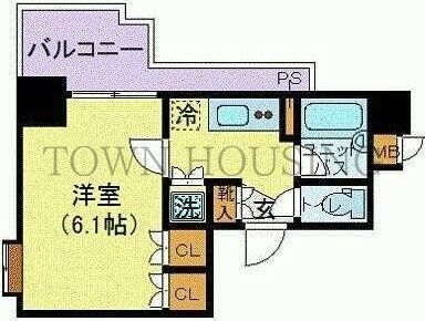 パレステュディオ渋谷ステーションフロントの物件間取画像