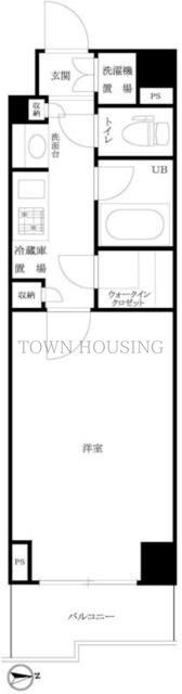 ルーブル桜新町の物件間取画像