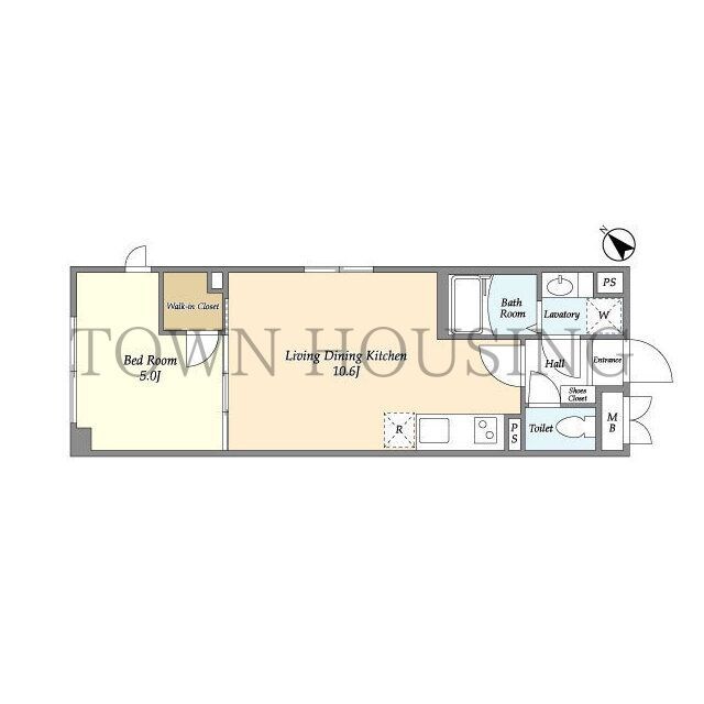 Ｌａ　Ｄｏｕｃｅｕｒ武蔵小山の物件間取画像