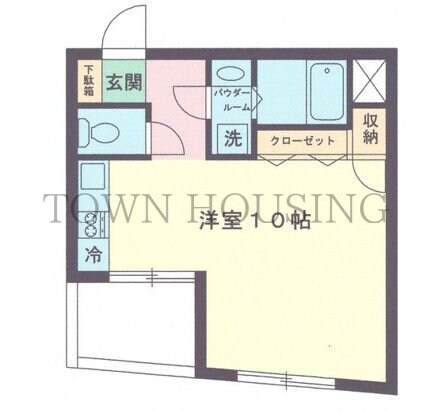 ルミエール広尾の物件間取画像