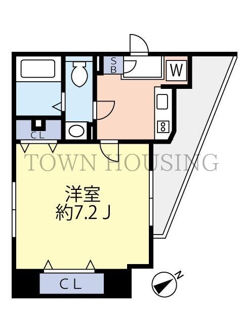 グランヴァン戸越銀座の物件間取画像