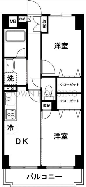 ルミエール大森の物件間取画像