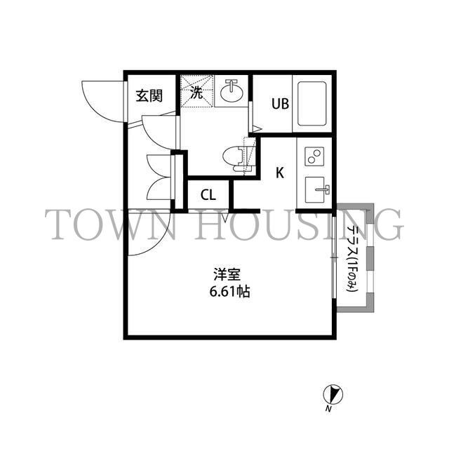 ＺＥＳＴＹ幡ヶ谷の物件間取画像