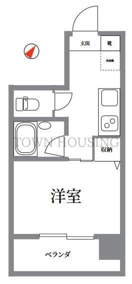 ナカヤマビルディングの物件間取画像