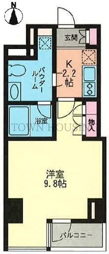 プライムアーバン学芸大学IIの物件間取画像