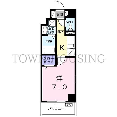 プロムナード　蒲田の物件間取画像