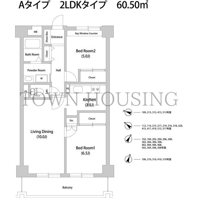 セレッソ幡ヶ谷の物件間取画像