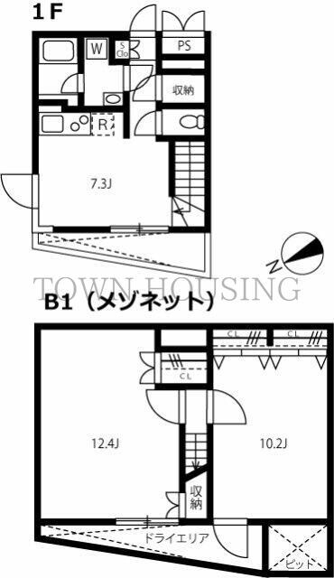 リーガランド恵比寿の物件間取画像