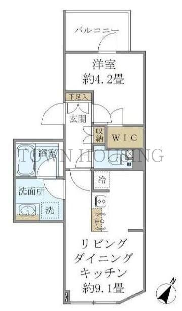 COMPOSITE高輪の物件間取画像