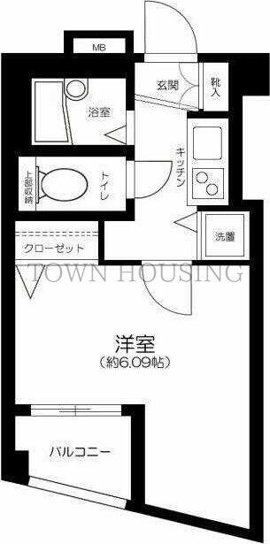 エクセリア都立大の物件間取画像