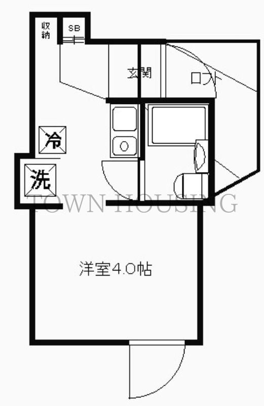 ヒューゲルハイム三軒茶屋の物件間取画像