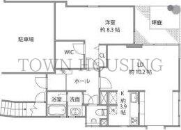 ヒルサイド広尾の物件間取画像