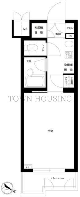 ルーブル学芸大学弐番館の物件間取画像