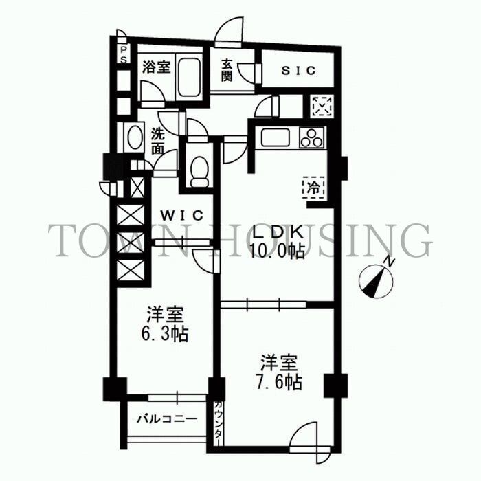 アーバンパーク代官山I／アーバンパーク代官山IIの物件間取画像