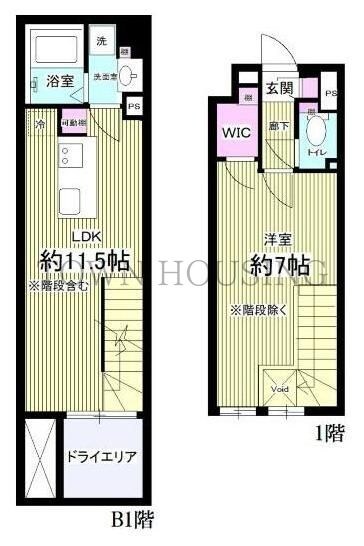 Notice目黒本町の物件間取画像