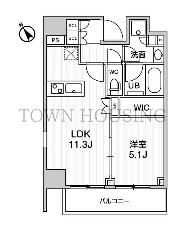 グランドコンシェルジュ浅草橋の物件間取画像