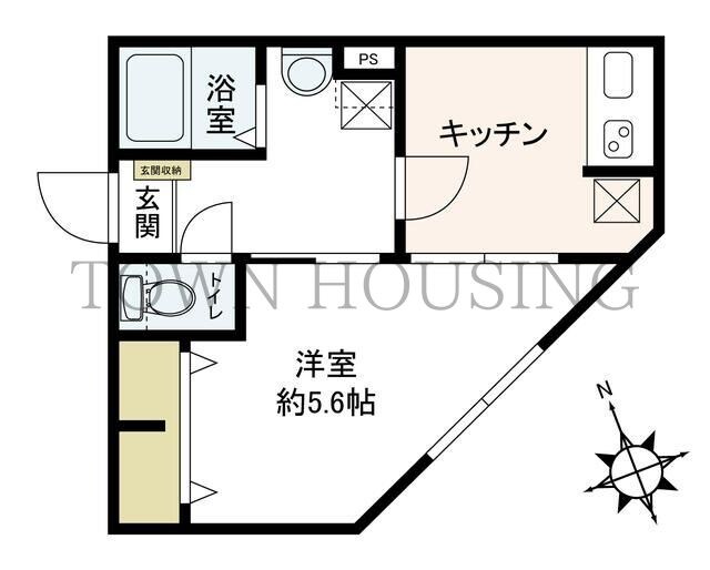 エスメラルダ大森の物件間取画像