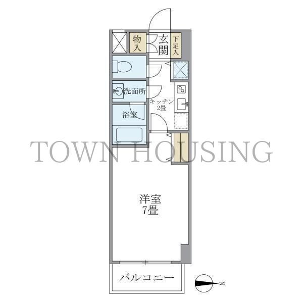 北品川アパートメントの物件間取画像