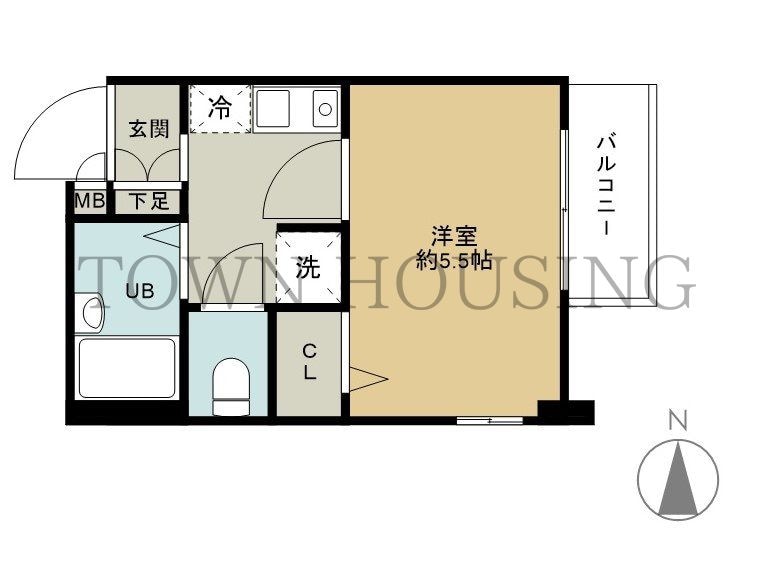 プレール東麻布の物件間取画像