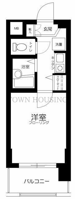 サンテミリオン品川戸越の物件間取画像