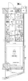 Il fiore都立大学の物件間取画像