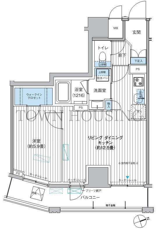 栖-すみか-浅草蔵前の物件間取画像