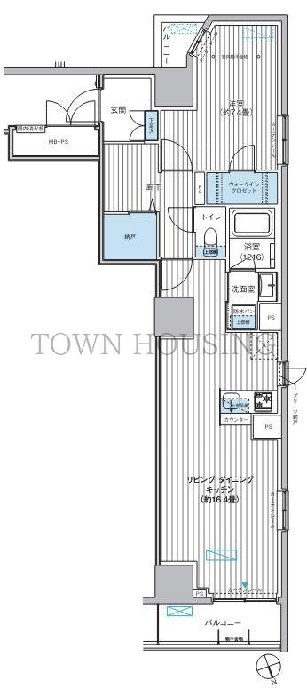 栖-すみか-浅草蔵前の物件間取画像