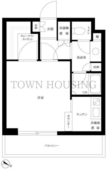 ルーブル学芸大学五番館の物件間取画像