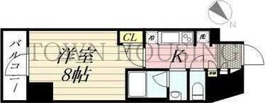 ＧＲＡＮＰＡＳＥＯ麻布十番の物件間取画像