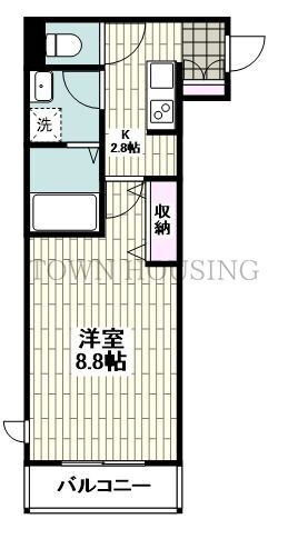 リベルダージの物件間取画像