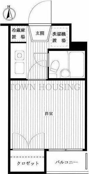 ルーブル池尻大橋の物件間取画像