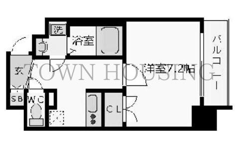 ロメック芝浦の物件間取画像