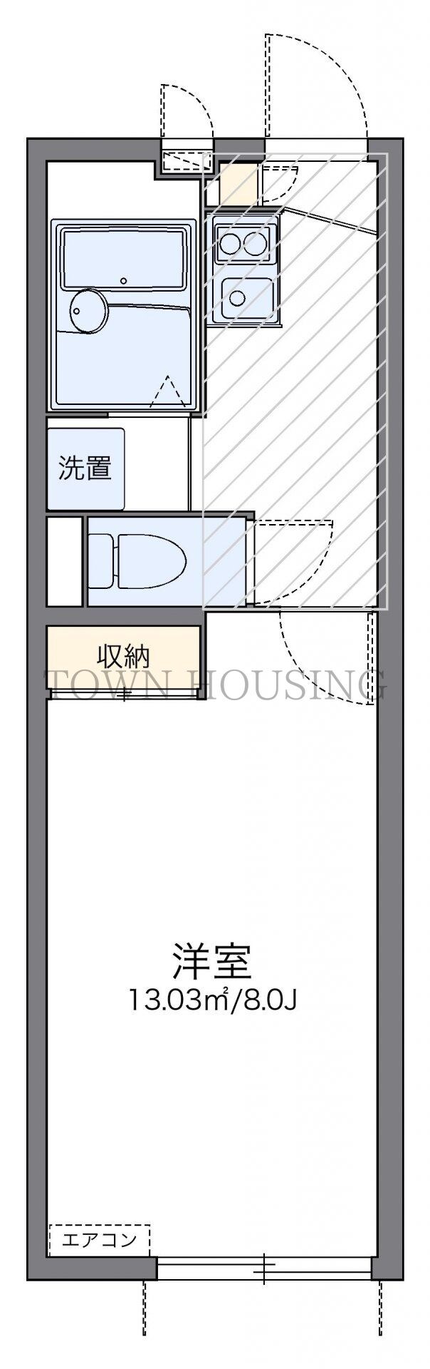 レオパレス南馬込ＥＴの物件間取画像