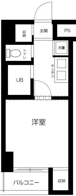 スカイコート日本橋第５の物件間取画像