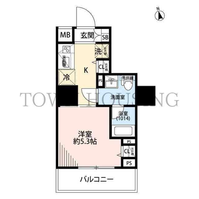 プレール・ドゥーク戸越銀座通りの物件間取画像