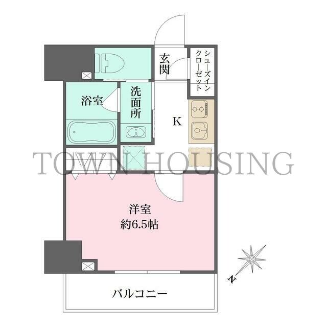 ザ・パークメゾン東大井の物件間取画像