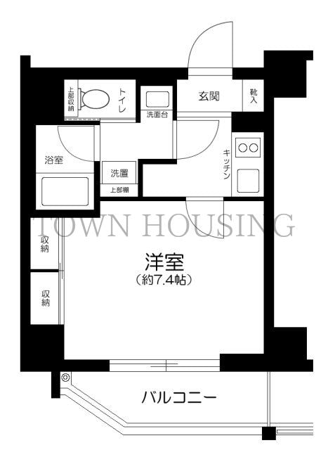 レオンコンフォート西新橋の物件間取画像