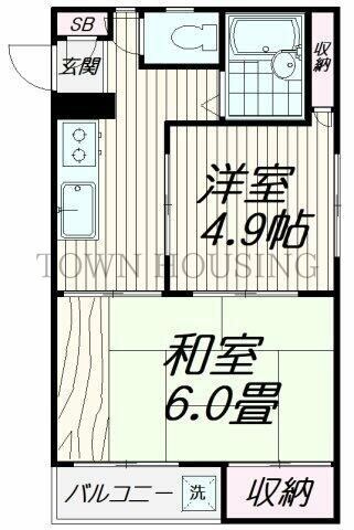 シャトレアオキの物件間取画像