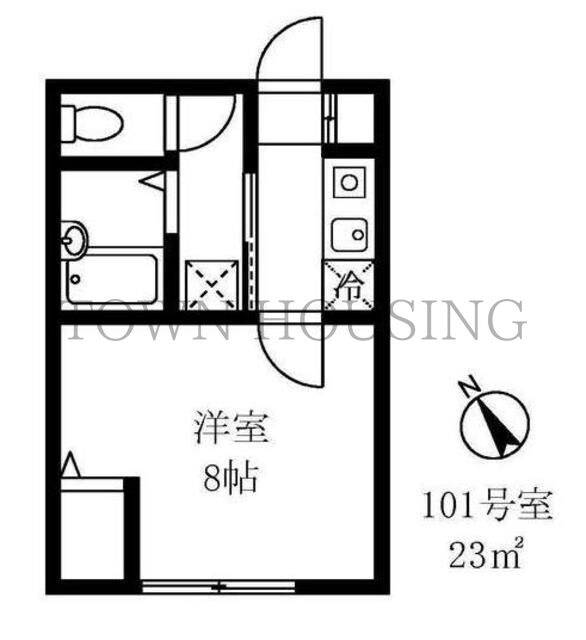 パークヒルズ武蔵小山の物件間取画像