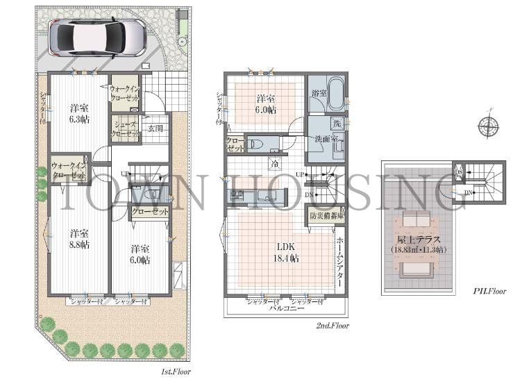 ＆RESORT　HOUSE洗足の物件間取画像