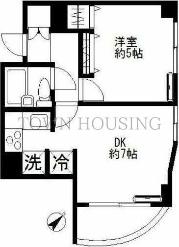 コルザ奥沢IIの物件間取画像