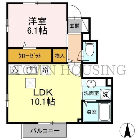 カーサ　カリーノの物件間取画像