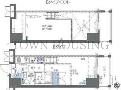 ＺＯＯＭ六本木の物件間取画像