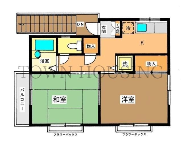 第２インテグラ戸越の物件間取画像