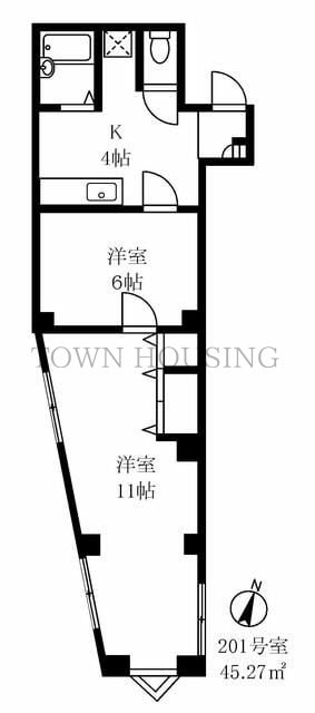 エクセレント船越の物件間取画像