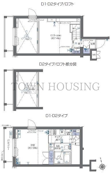 ZOOM六本木の物件間取画像