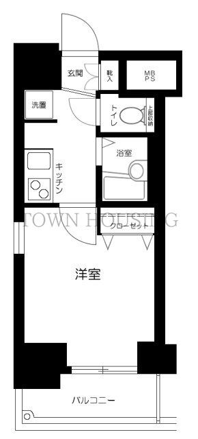 ＯＬＩＯ麻布十番の物件間取画像