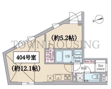 Reve Residence自由が丘の物件間取画像